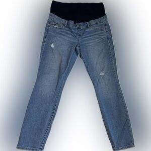 GAP True Skinny Ankle Maternity Jeans Size 30